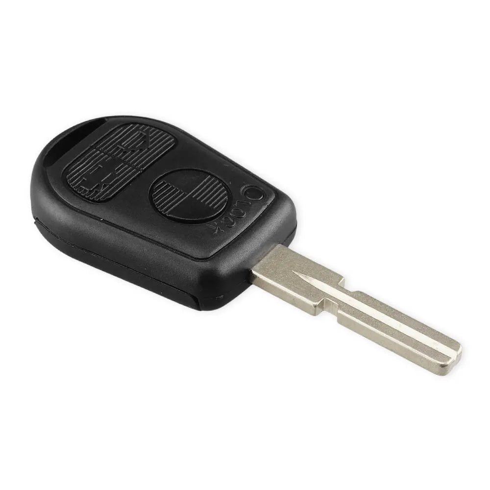 KEYYOU 3 Button Uncut Blade Car Key Replacement Remote Key Case Shell for BMW E31 E32 E34 E36 E38 E39 E46 Z3 Fob Uncut key case Blackbox Automotive Diagnostics