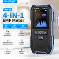 FNIRSI ERD-10 4-IN-1 Electromagnetic Radiation Detector, Electric & Magnetic Field Strength, RF Power, Temperature Monitor Blackbox Automotive Diagnostics