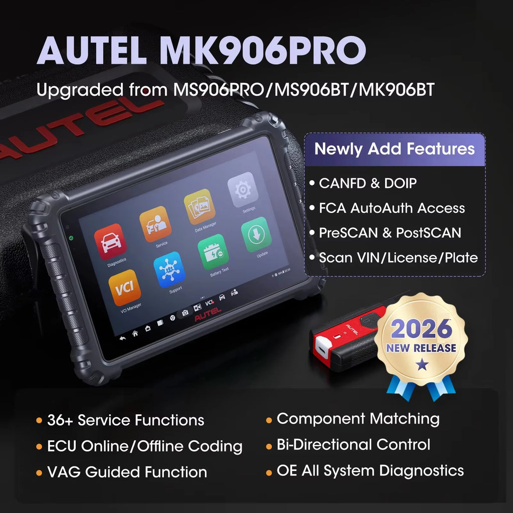 Autel MaxiCOM MK906PRO Bidirectional Diagnostic Scanner