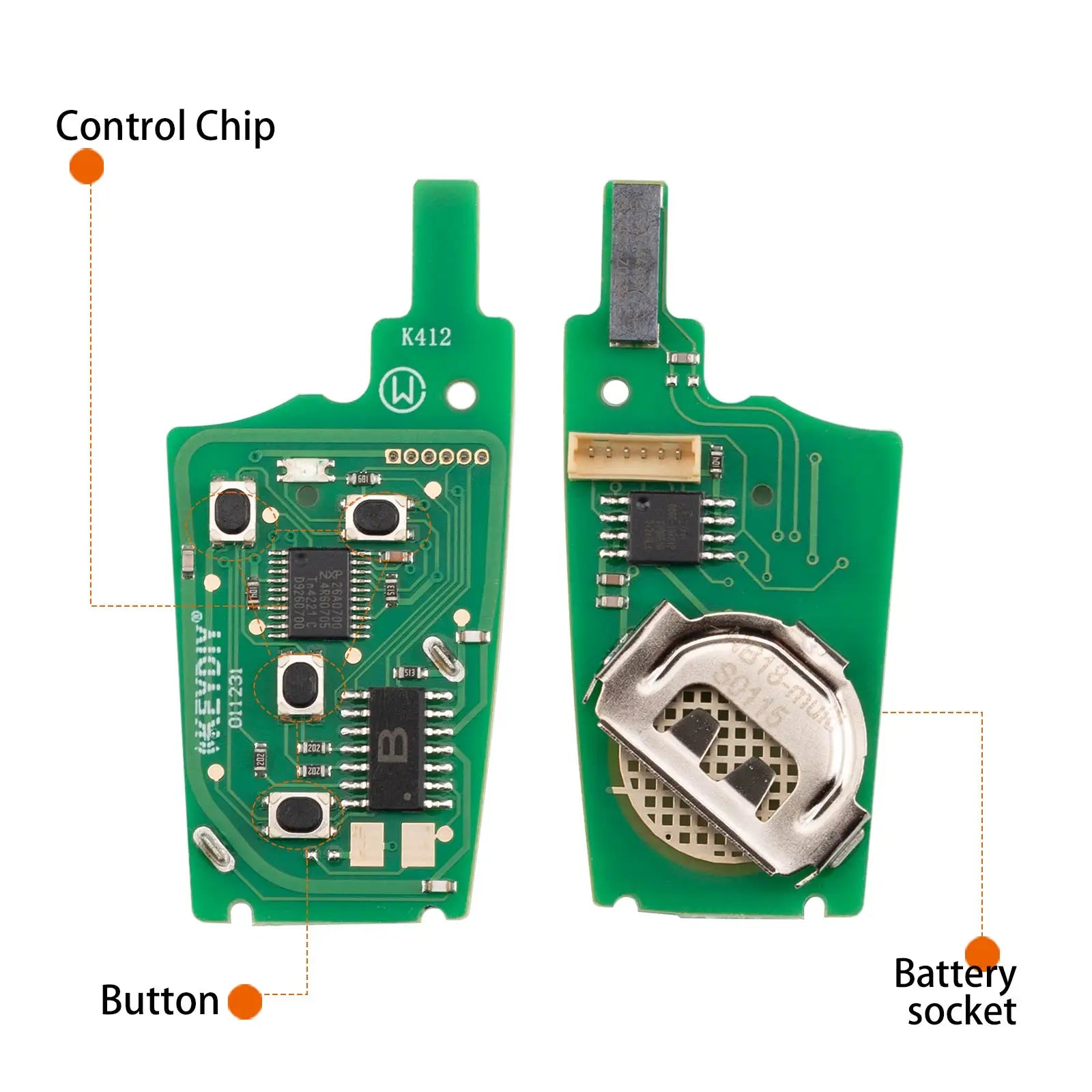 KEYDIY KD NB18-3 Remote Key — Chevrolet — image 2