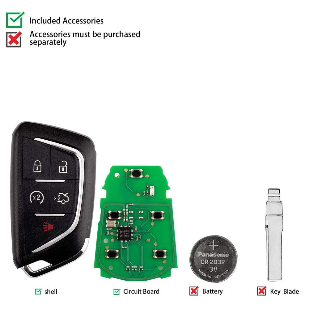 KEYDIY KD ZB07-5 Remote Key — image 2