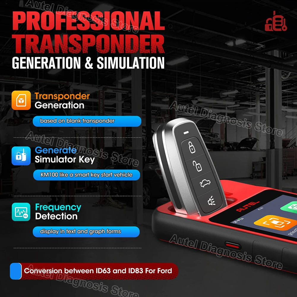 Autel MaxiIM KM100X Key Programmer and Immobilizer Tool