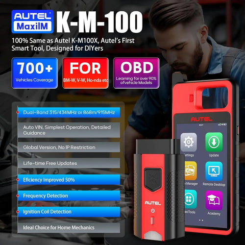 Autel MaxiIM KM100 Key Programmer and Immobilizer Tool