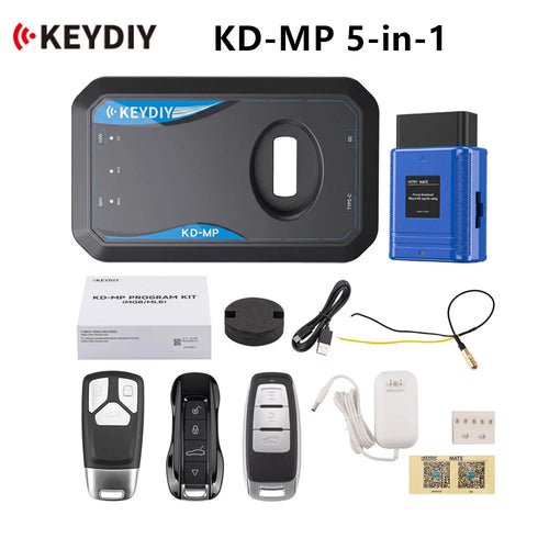 2026 KEYDIY KD-MP 5-in-1 Package Kit KEYDIY MLB08 + MLB19 + MLB26 Remotes + KD-MP + KD-MATE Blackbox Automotive Diagnostics