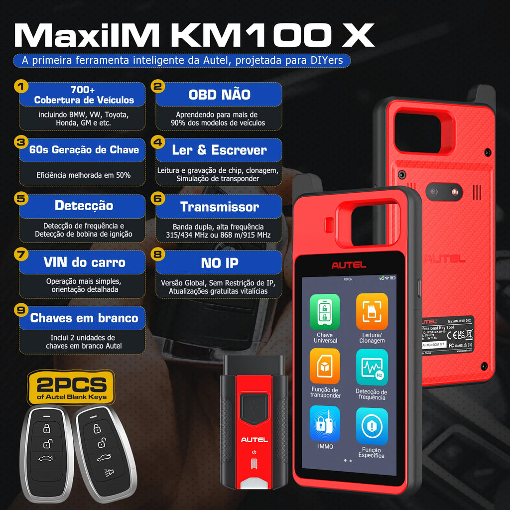 Autel KM100 Automotive Key Programmer — image 3