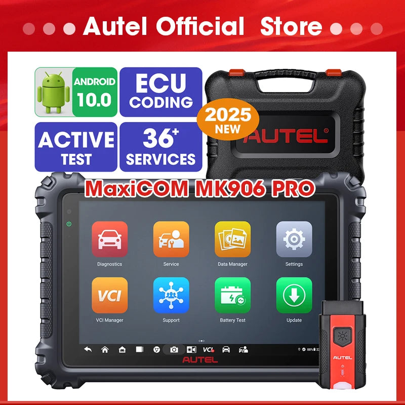 Autel MaxiCOM MK906PRO Bidirectional Diagnostic Scanner