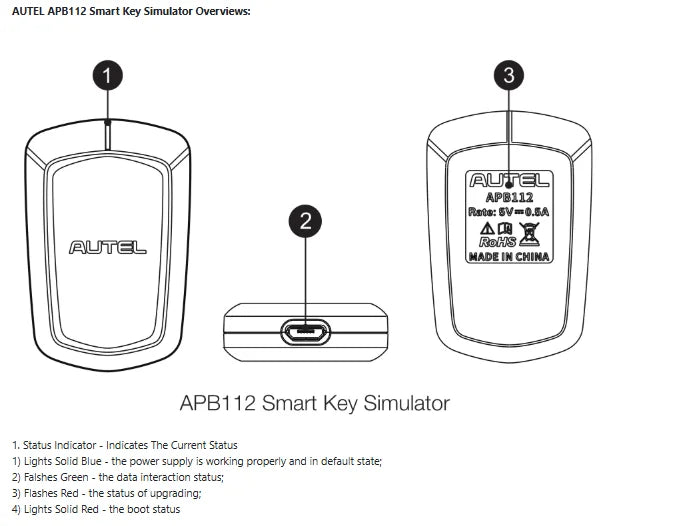 Autel APB112 Key Programmer and Immobilizer Tool