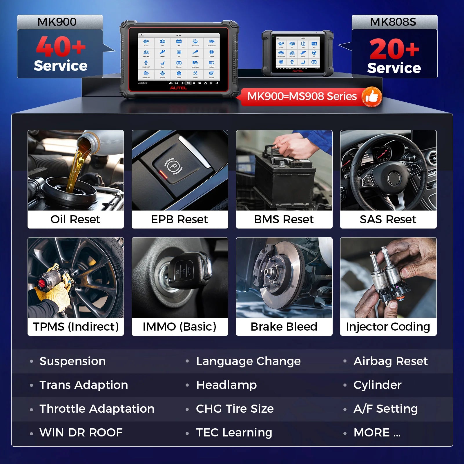 Autel MaxiCOM MK900 Bidirectional Diagnostic Scanner