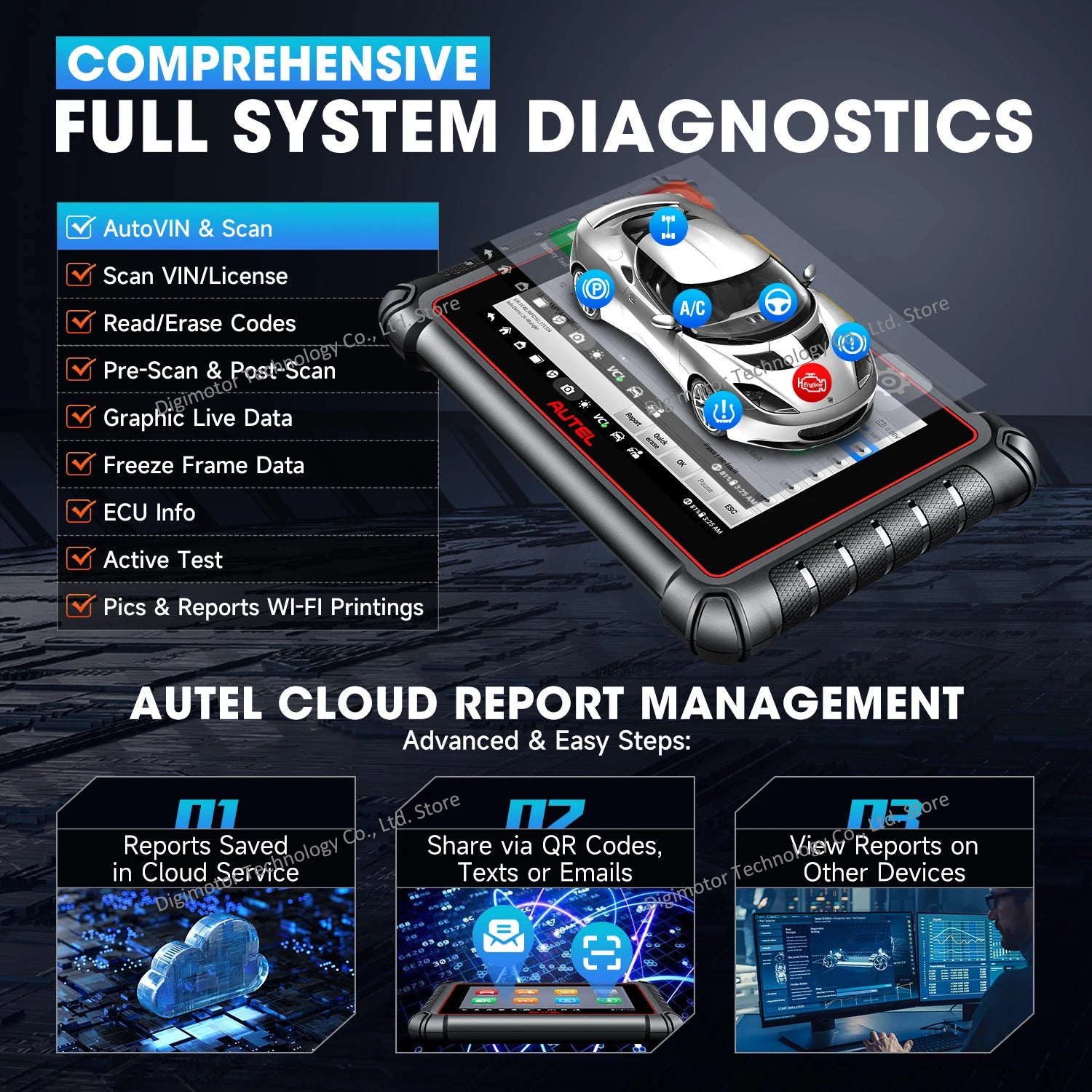 Autel MP900-BT Automotive Diagnostic Scanner — image 6