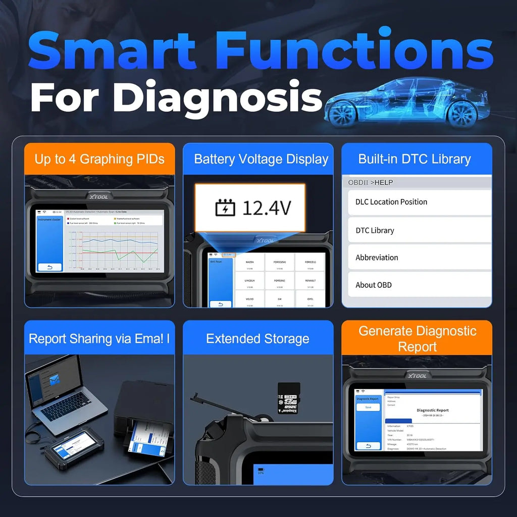 Xtool D6 Automotive Diagnostic Scanner — image 4