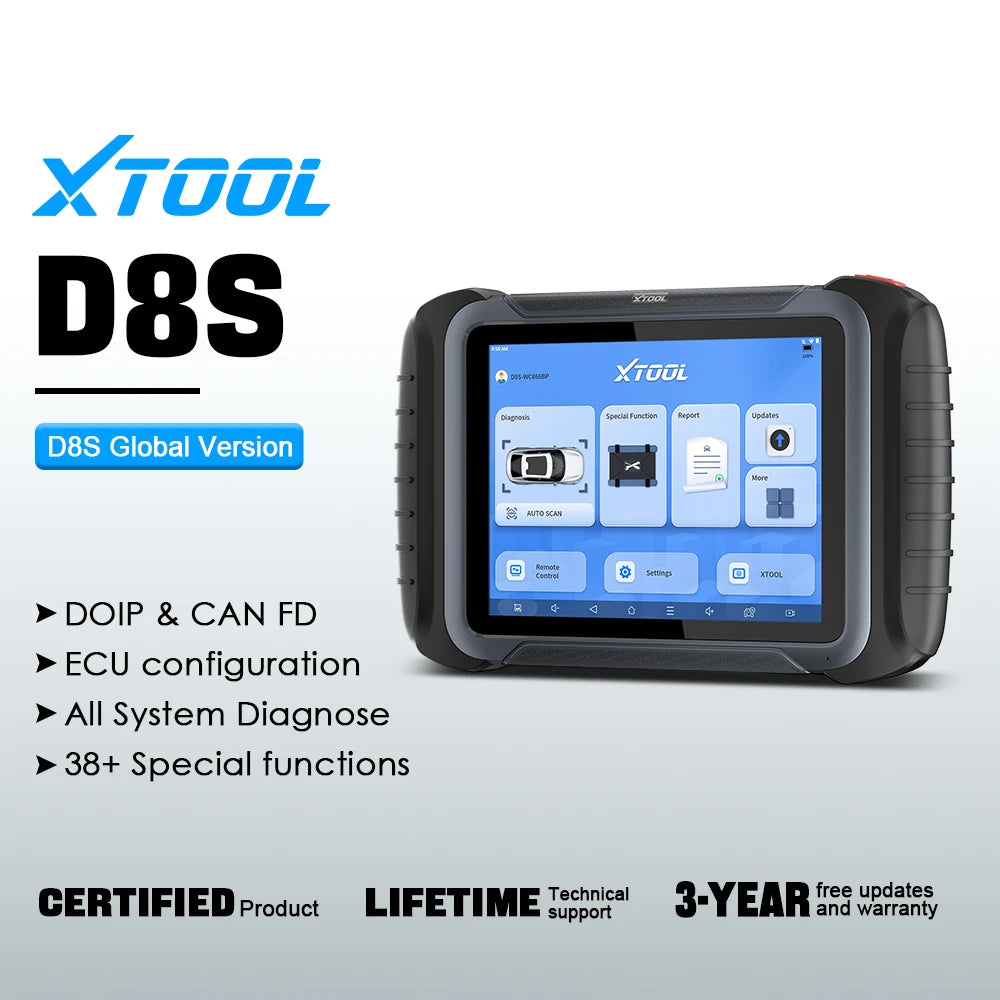 Xtool D8S V2.0 Automotive Diagnostic Scanner — image 7