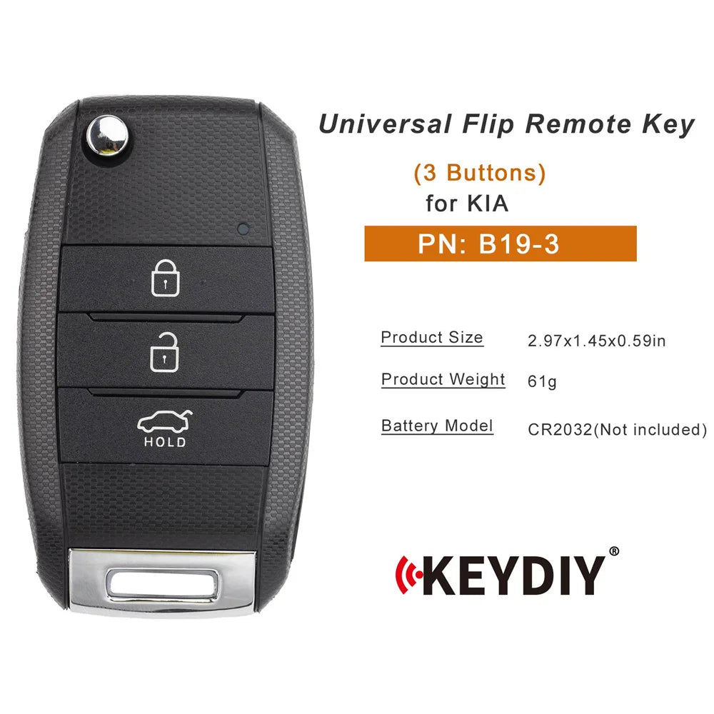 KEYDIY KD B19-3 Remote Key — Kia — image 6