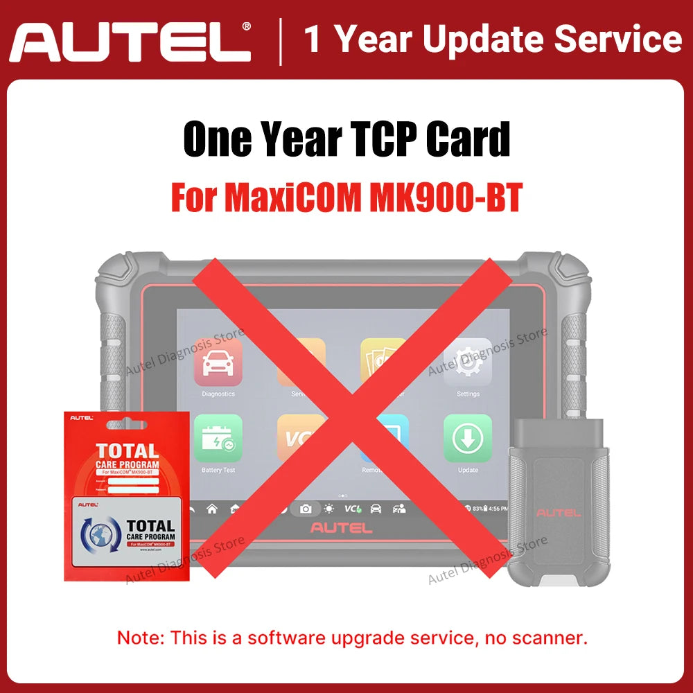 Autel MaxiCOM MK900BT S Software Update Service