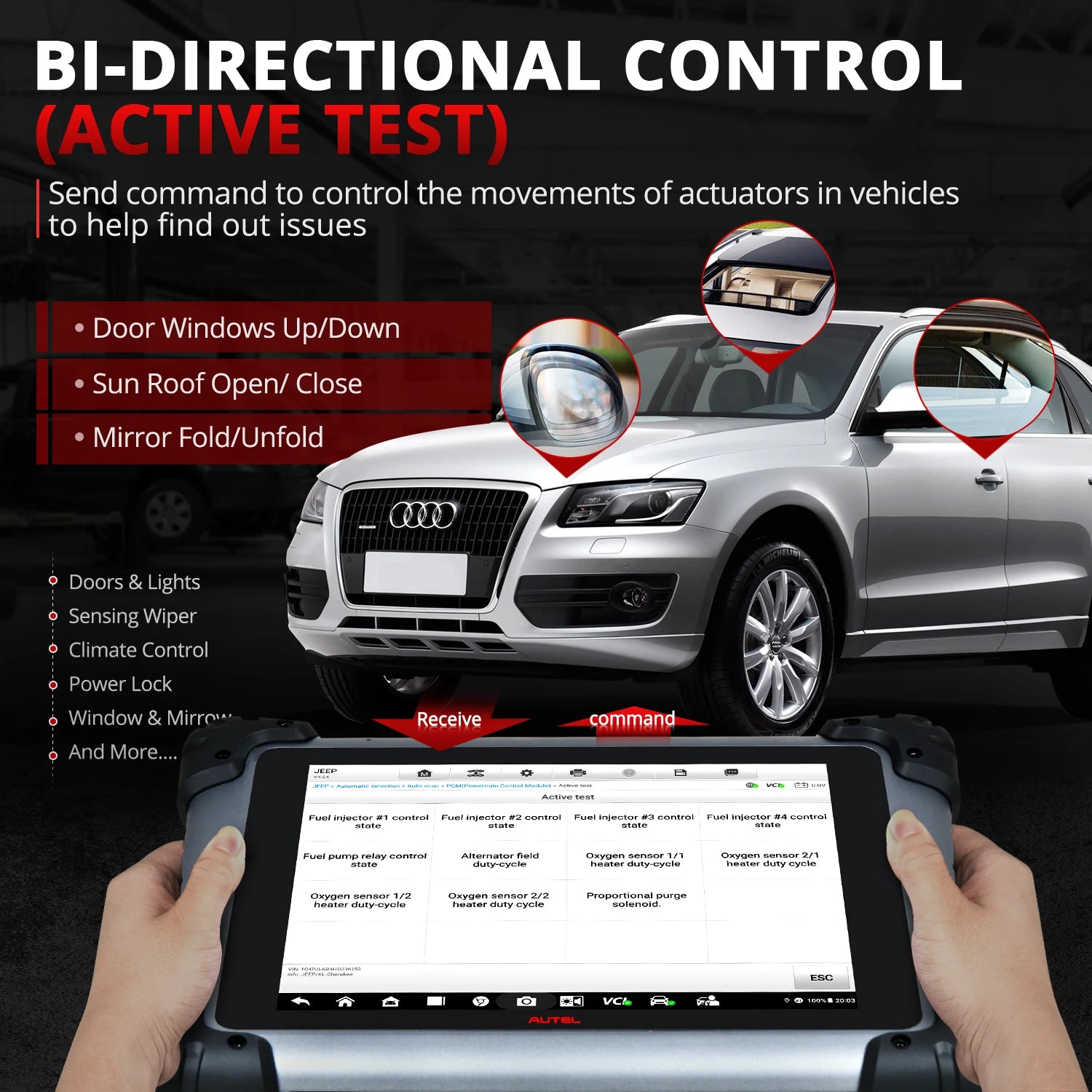 Autel MaxiSys MS908S Pro II Bidirectional Diagnostic Scanner