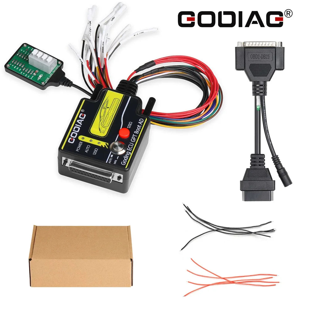GODIAG ECU GPT Boot AD Connector for ECU Reading Writing No Need Disassembly Blackbox Automotive Diagnostics