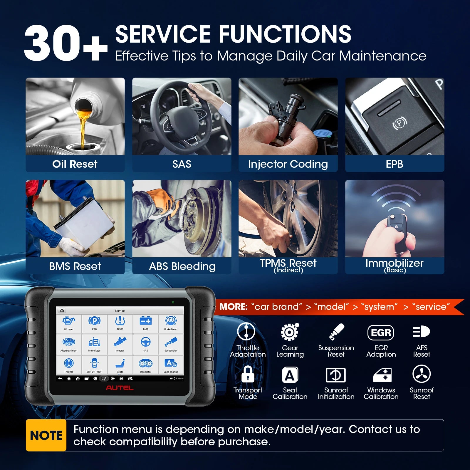 Autel Bidirectional Diagnostic Scanner
