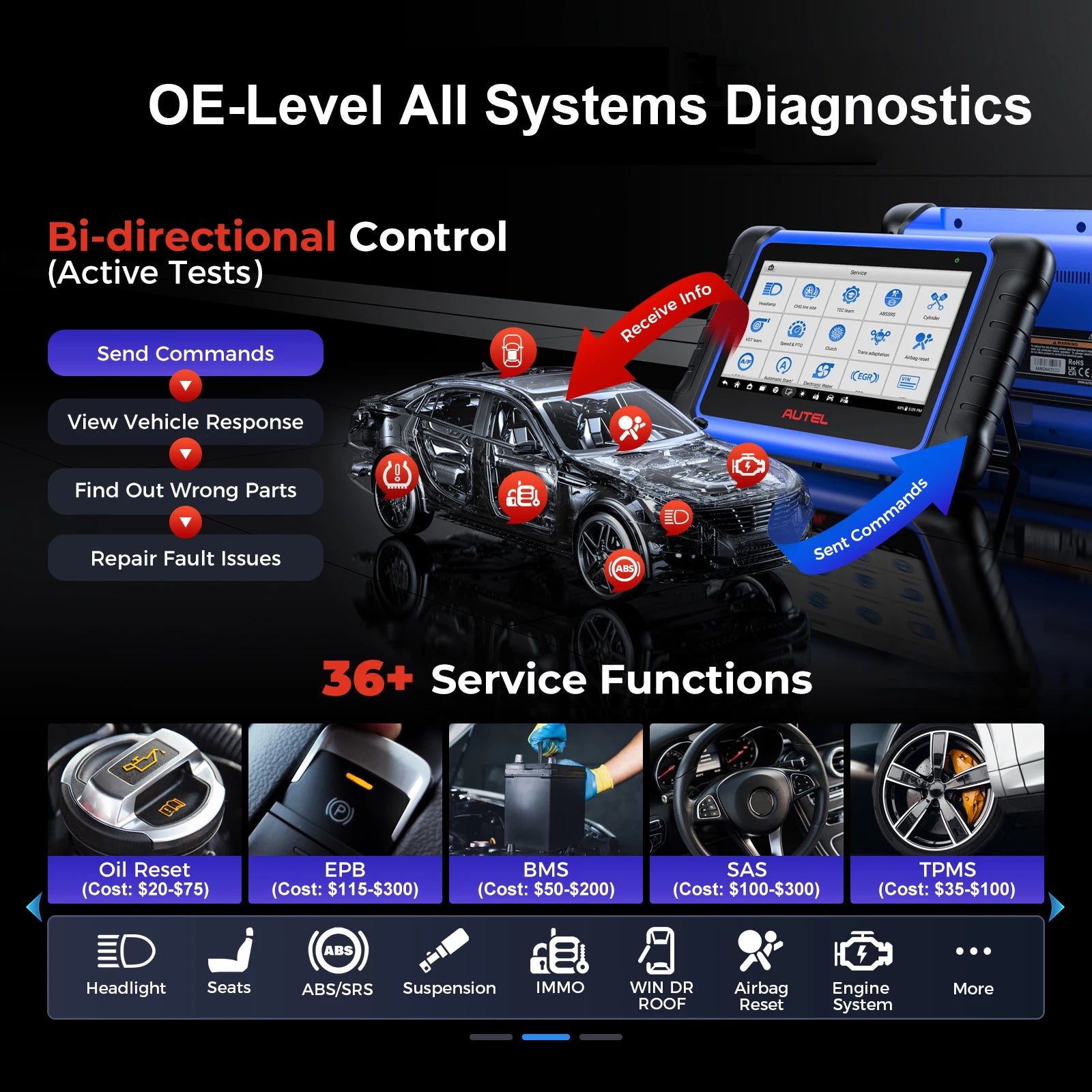 Autel MaxiIM IM508S Key Programmer and Immobilizer Tool