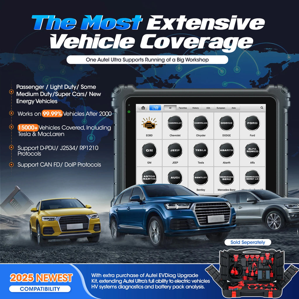 Autel MaxiSys Ultra Bidirectional Diagnostic Scanner