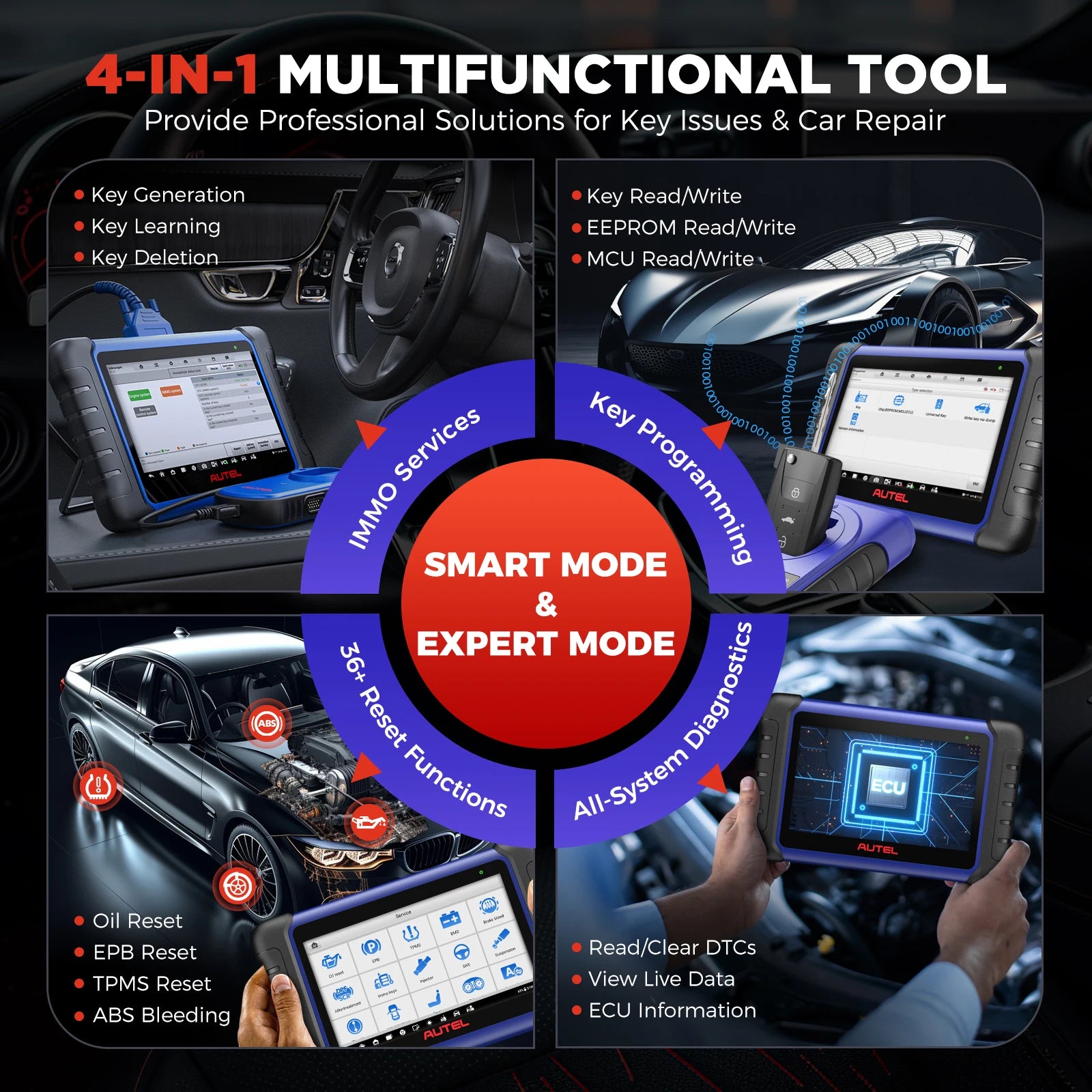 Autel MaxiIM IM508S Key Programmer and Immobilizer Tool
