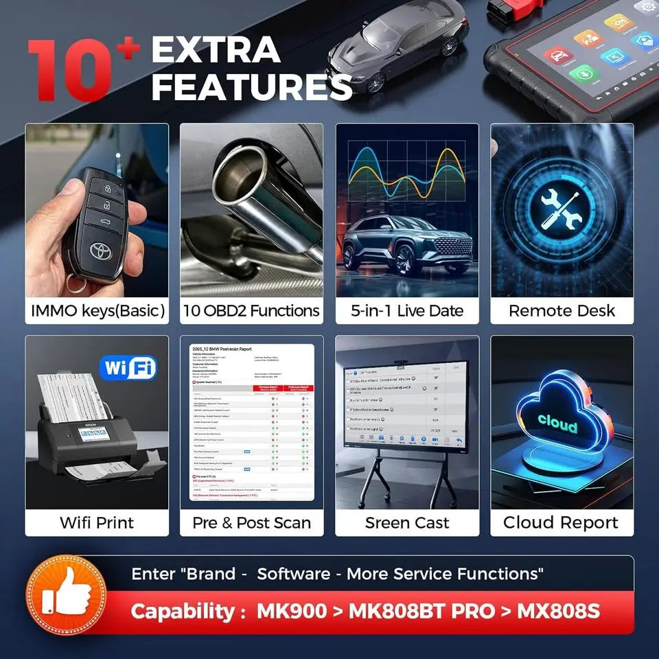 Autel MaxiCheck MK900 Bidirectional Diagnostic Scanner