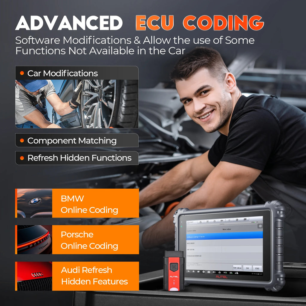 Autel MK906PRO Bidirectional Diagnostic Scanner