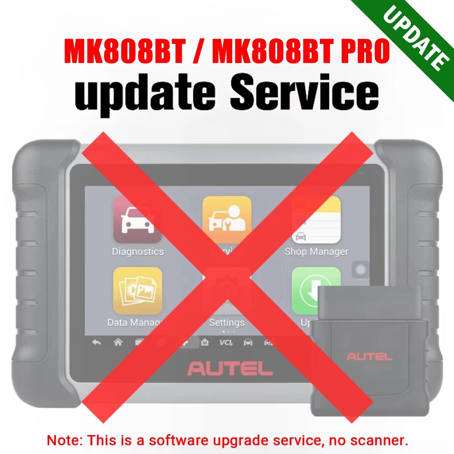 Autel MK808BT Software Update