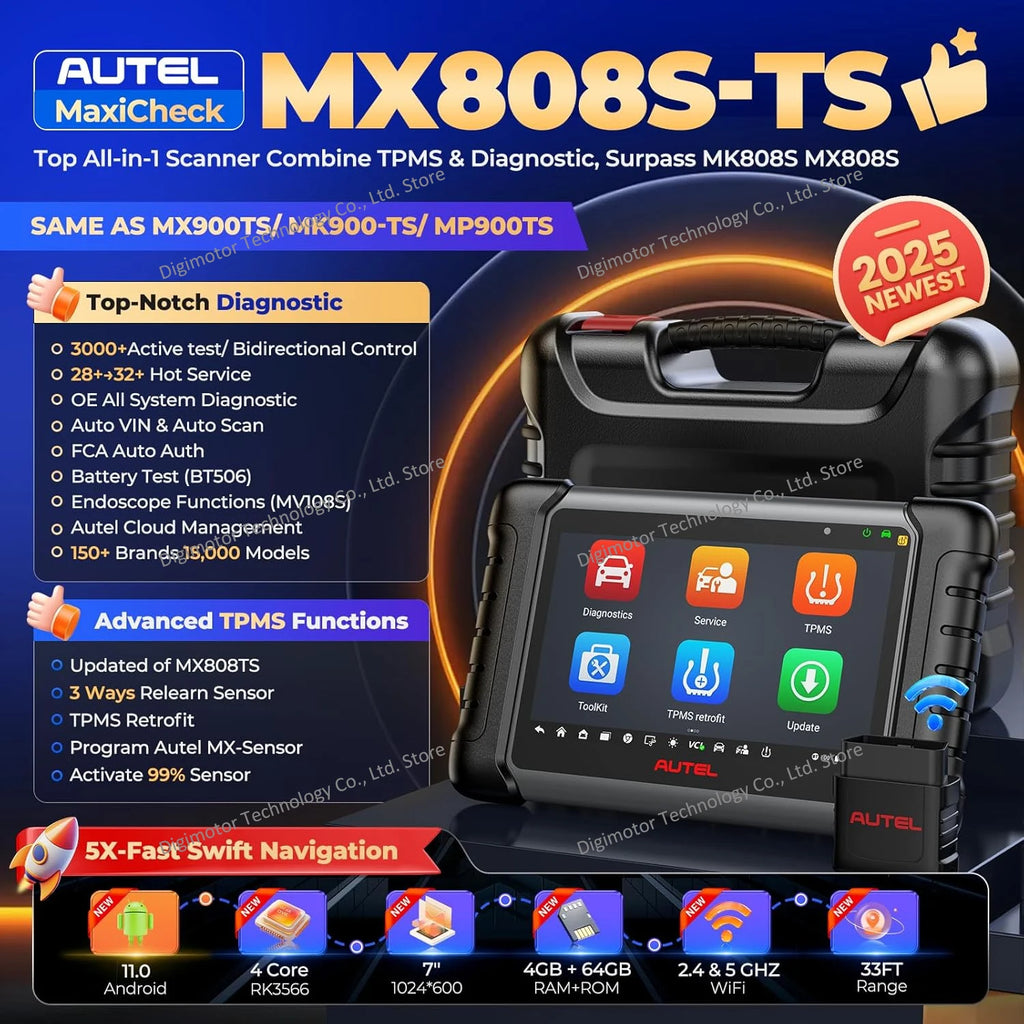 Autel MX808S-TS TPMS Service Tool — image 3