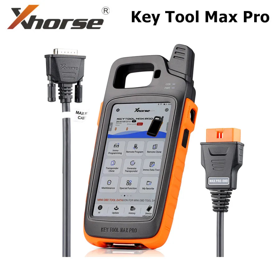 Xhorse VVDI Key Tool Max Pro Support Battery Voltage and Leakage Current With MINI OBD Tool Function Blackbox Automotive Diagnostics