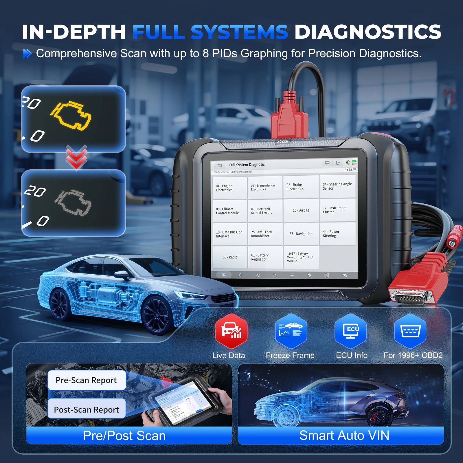 Xtool D8S Automotive Diagnostic Scanner — image 4