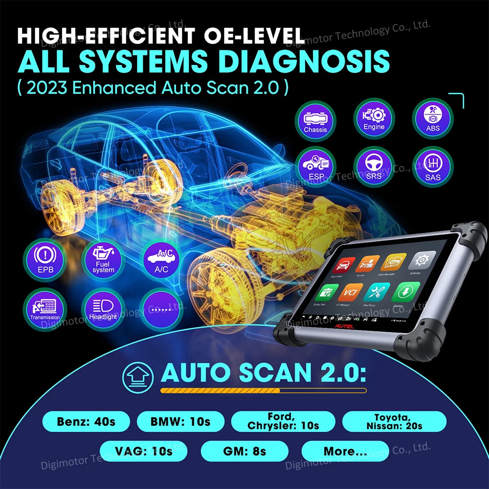 2026 Autel MaxiSys Elite II Pro Scanner, 2 Years Free Update, DoIP CANFD ECU Programming Coding 38+ Service Diagnostic Scan Tool Blackbox Automotive Diagnostics
