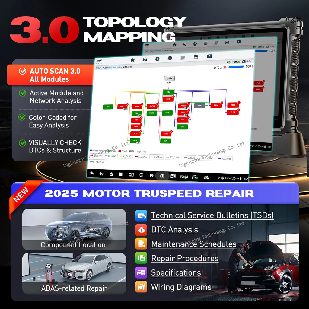 Autel UltraS2 Automotive Diagnostic Scanner — image 4