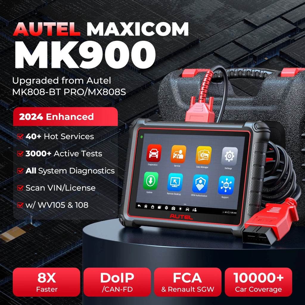 Autel MaxiCOM MK900 Bidirectional Diagnostic Scanner