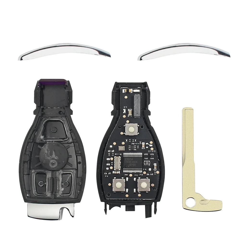 KEYYOU Smart Remote car Key fob For Mercedes Benz A B S E Class Support BGA & NEC Chip 315/433.92MHz 2/3 Buttons Blackbox Automotive Diagnostics