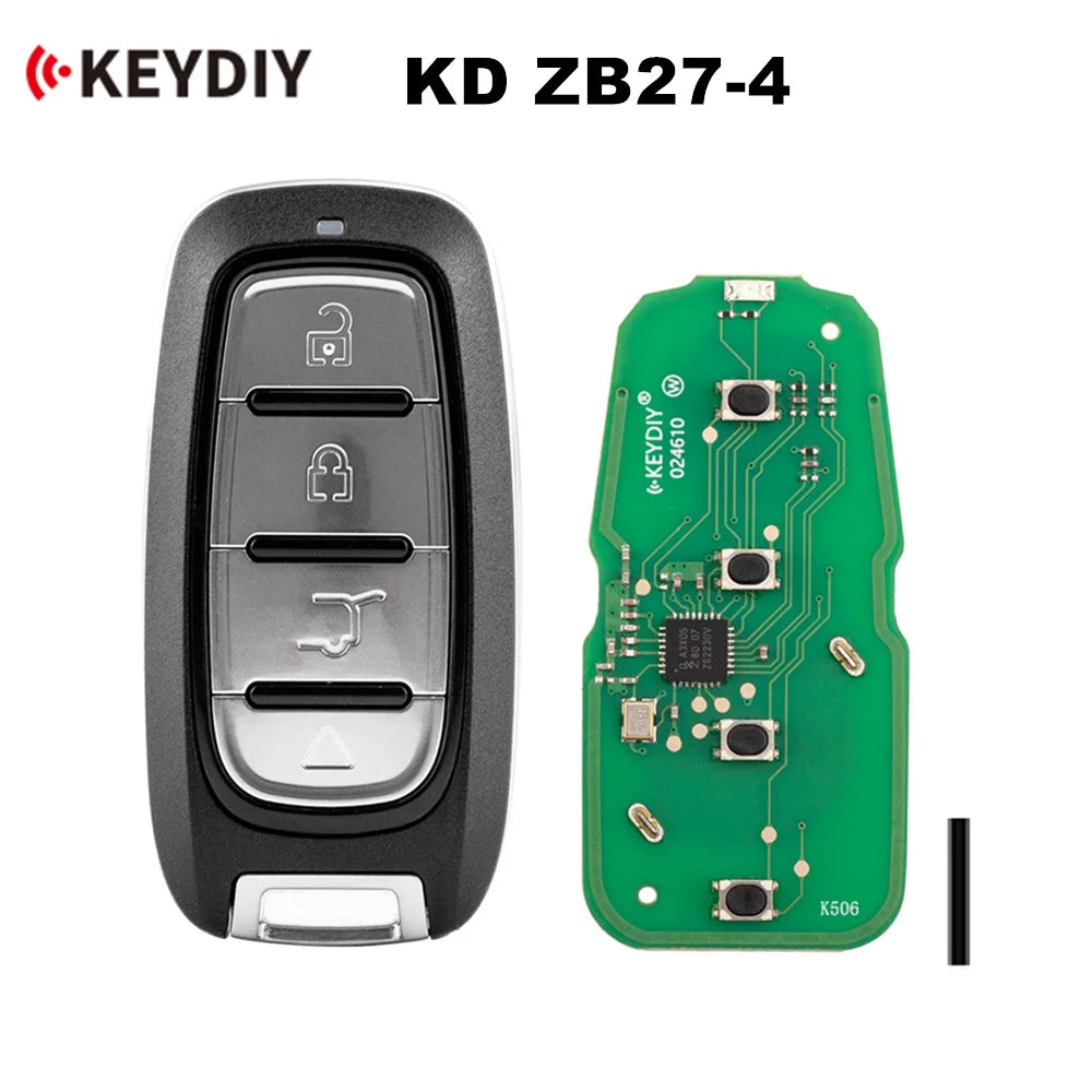 KEYDIY KD ZB27-4 Remote Key — Chrysler