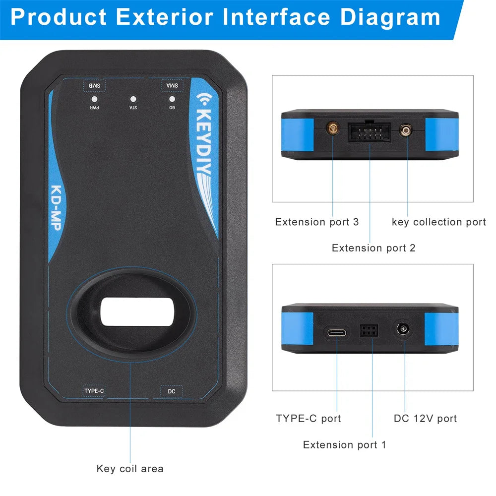 KEYDIY KD-MP Add Keys for MLB & MQB Systems Key Identification/ Data Collection/ Calculation Blackbox Automotive Diagnostics