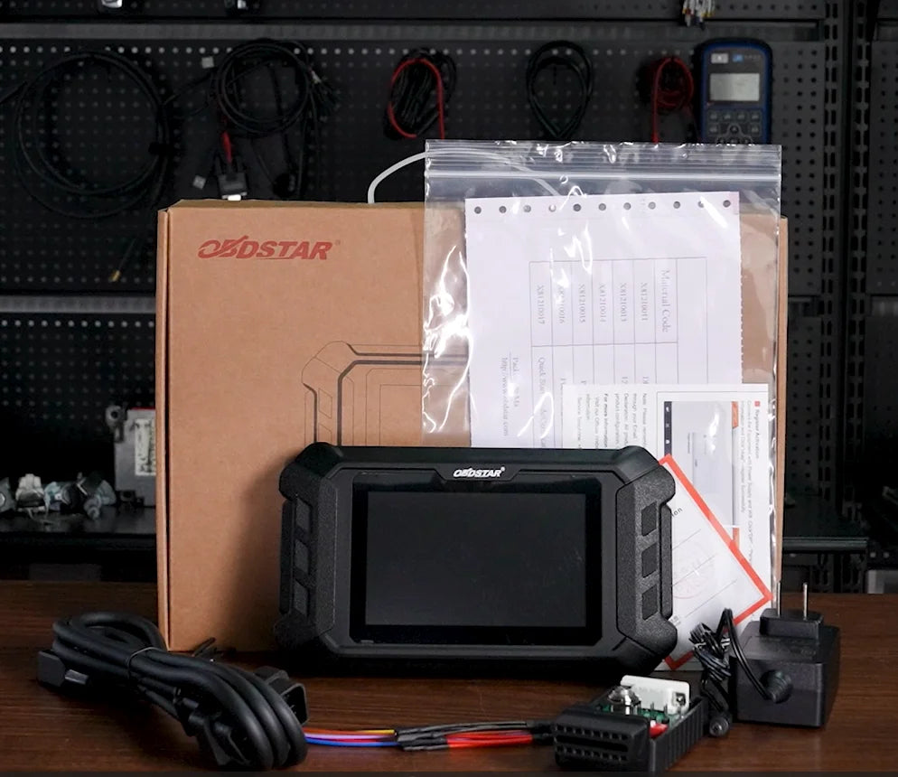 OBDSTAR P50 Airbag Reset Tool Covers 91 Brands and 12200+ ECU Part No. by OBD/Bench Support Battery Reset/ SAS Reset Blackbox Automotive Diagnostics