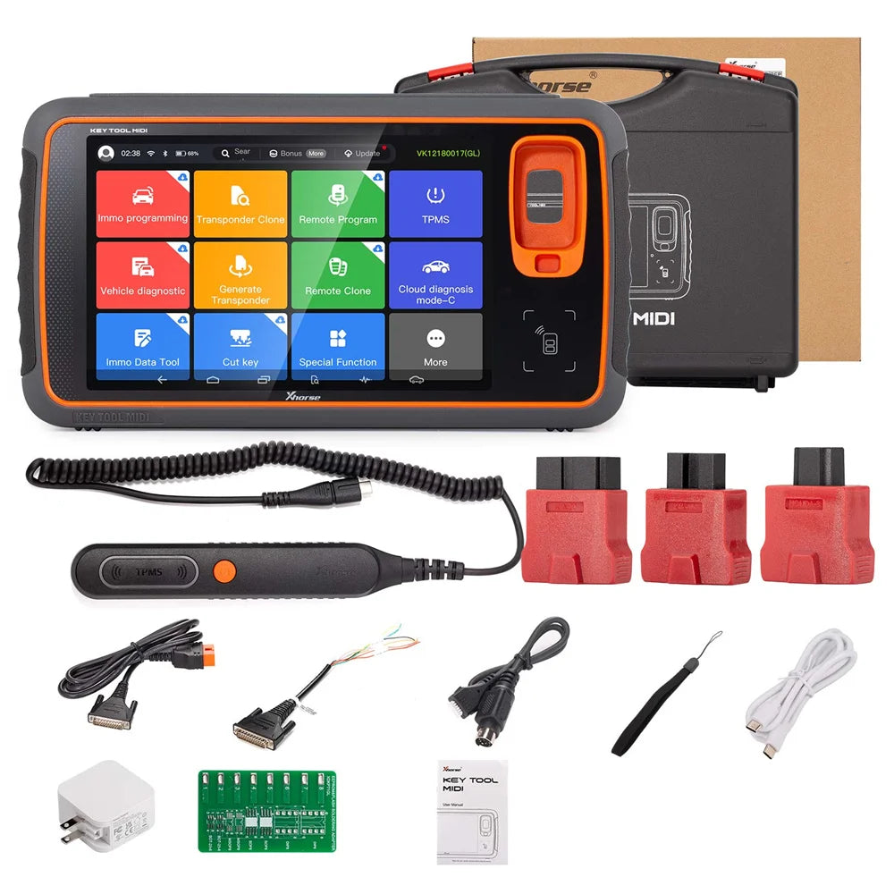 Advanced Version Xhorse Key Tool MIDI All-in-One IMMO/TPMS/Programming/Diagnostics Tool Blackbox Automotive Diagnostics