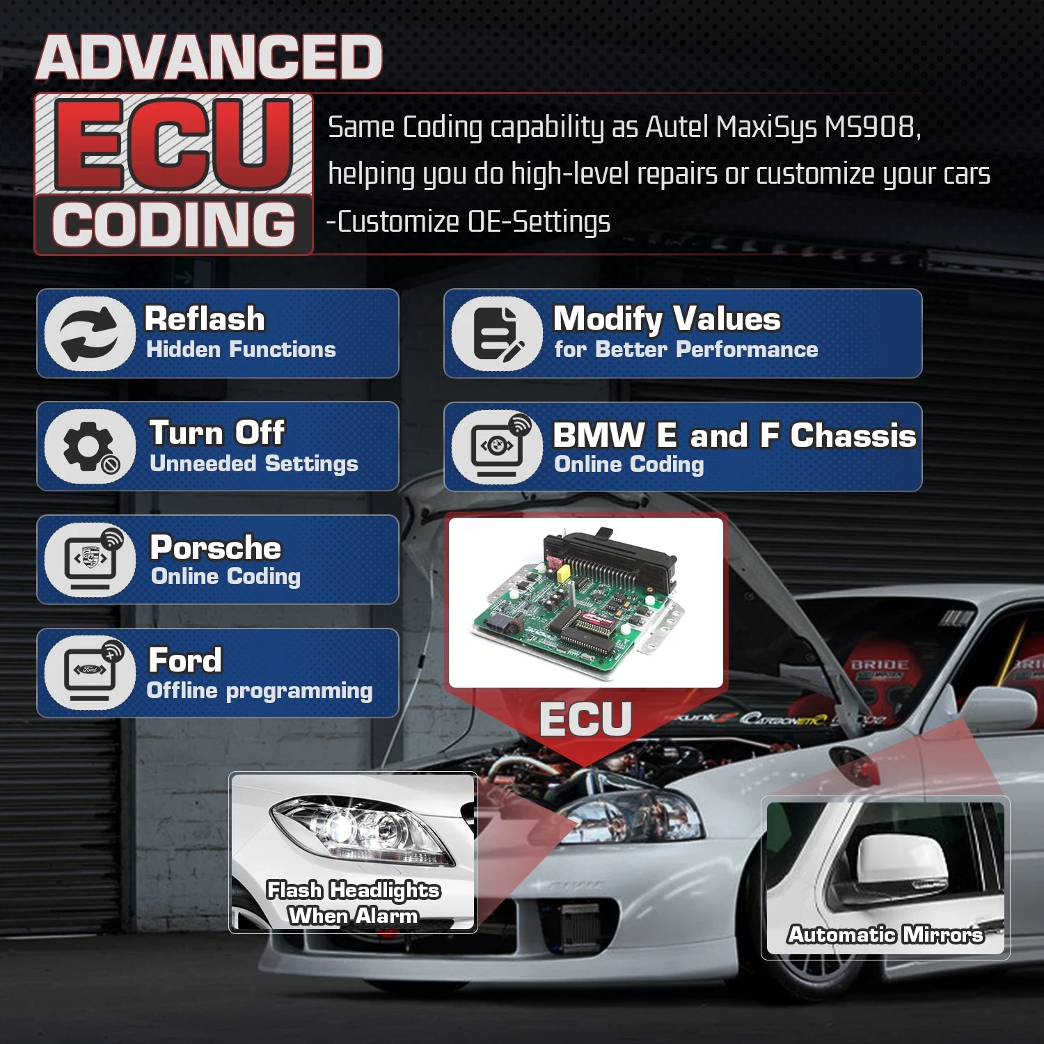 Autel MK906PRO MK906S Pro Automotive Diagnostic Scanner — image 4