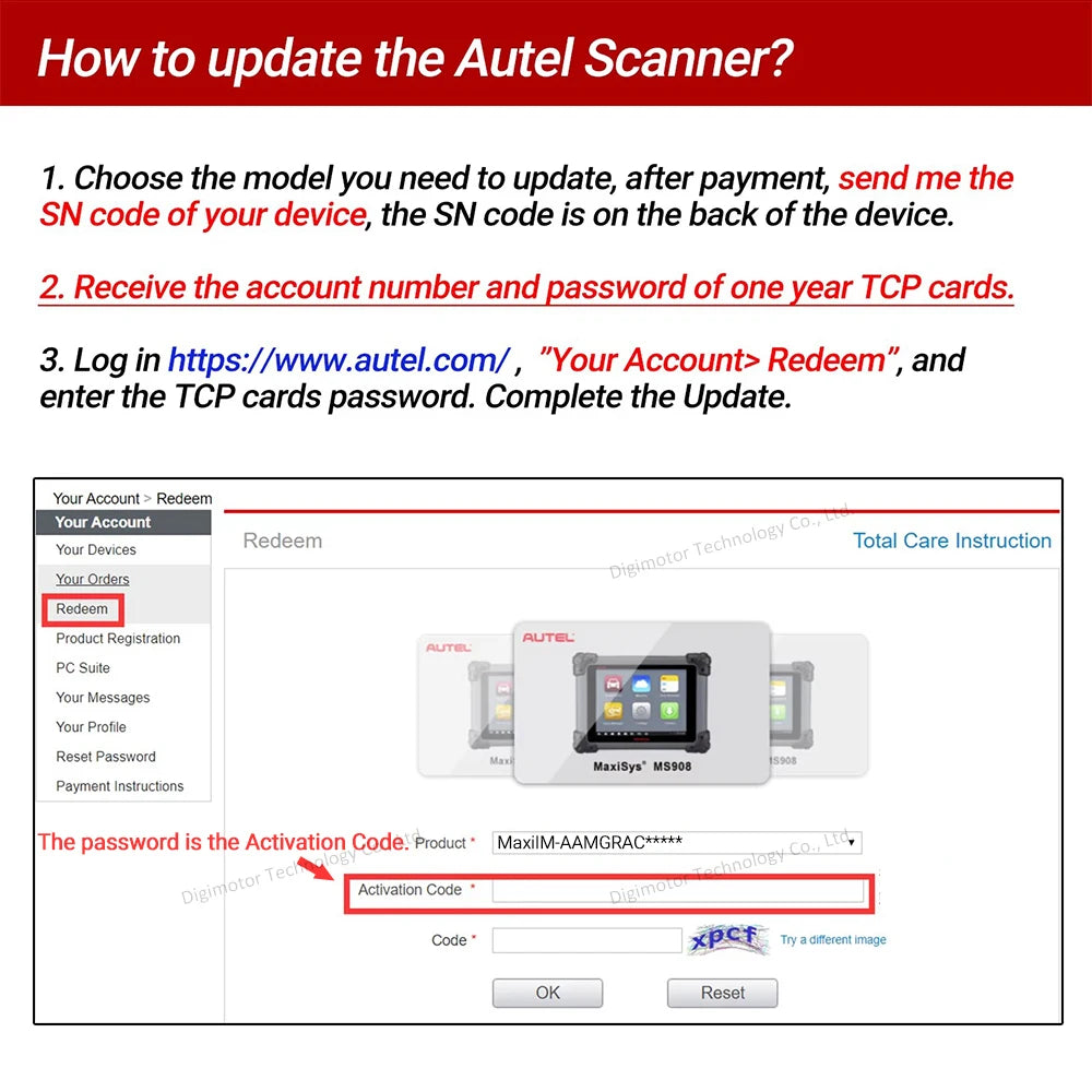 Autel MS908S Pro II Software Update — image 4