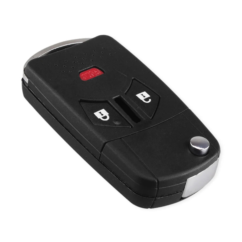 KEYYOU Modified Remote Flip Folding Key Shell Case Keyless Fob Fit For Mitsubishi Galant Eclipse Lancer 3/4 Buttons Blackbox Automotive Diagnostics
