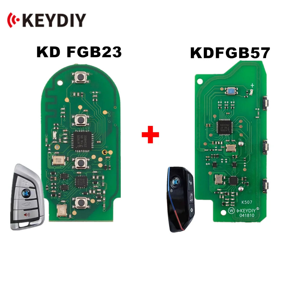 KEYDIY KD FGB23 Board KD FGB57 Board Used for BMW FEM, BDC, CAS4, CAS4+, G Key Generation or for ZB Keys 5pcs/lot Blackbox Automotive Diagnostics