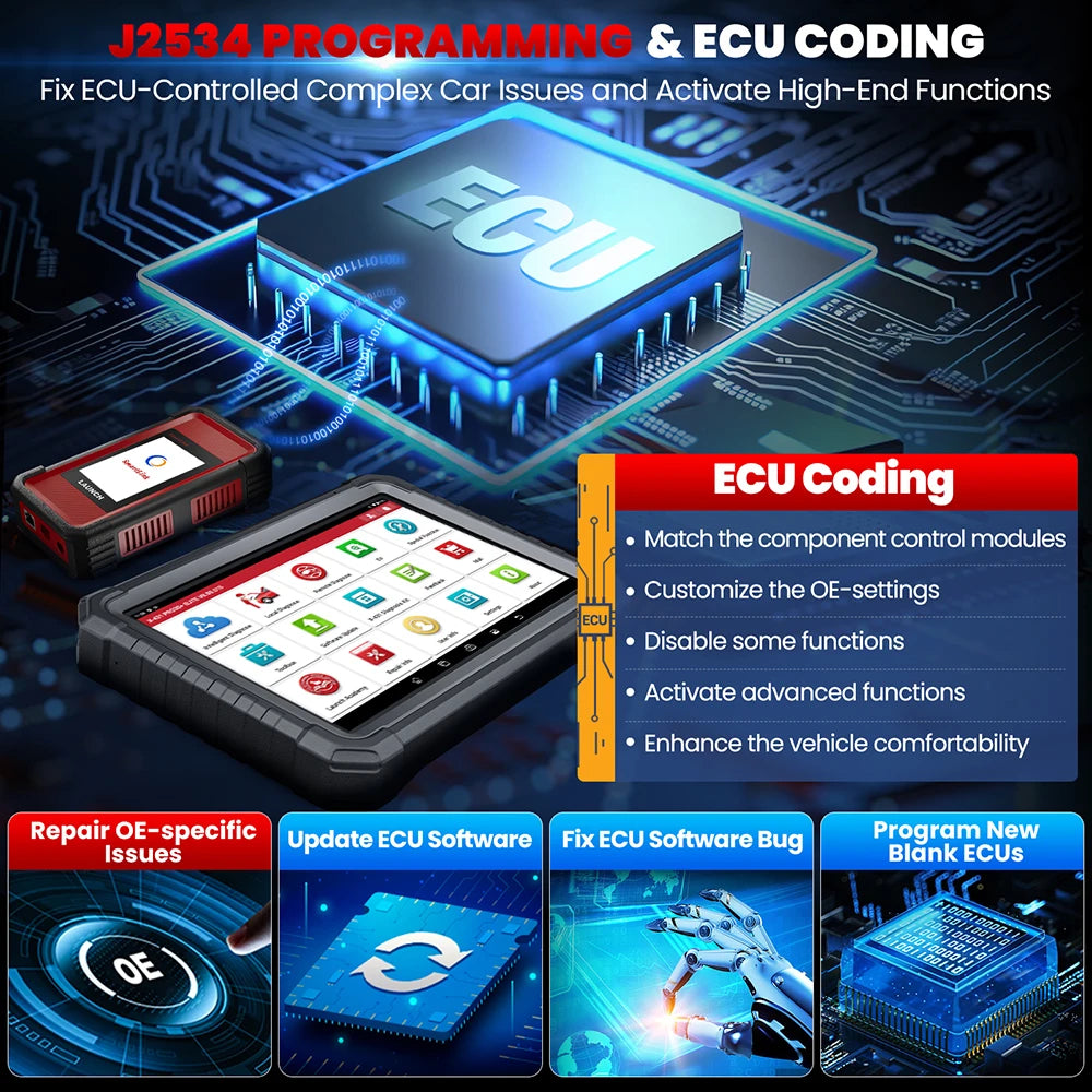 Launch X431 Bidirectional Diagnostic Scanner