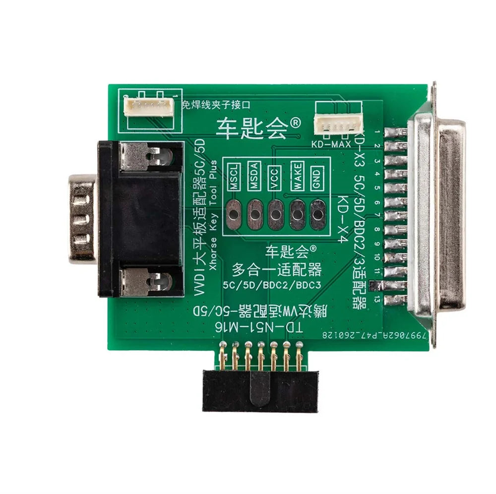 OEM BDC2 BDC3 14-in-1 Adapter Kit for VAG 5C/ 5D/for Porsche/for AUDI A3/for BMW Encrypted Key Programming & Matching Blackbox Automotive Diagnostics