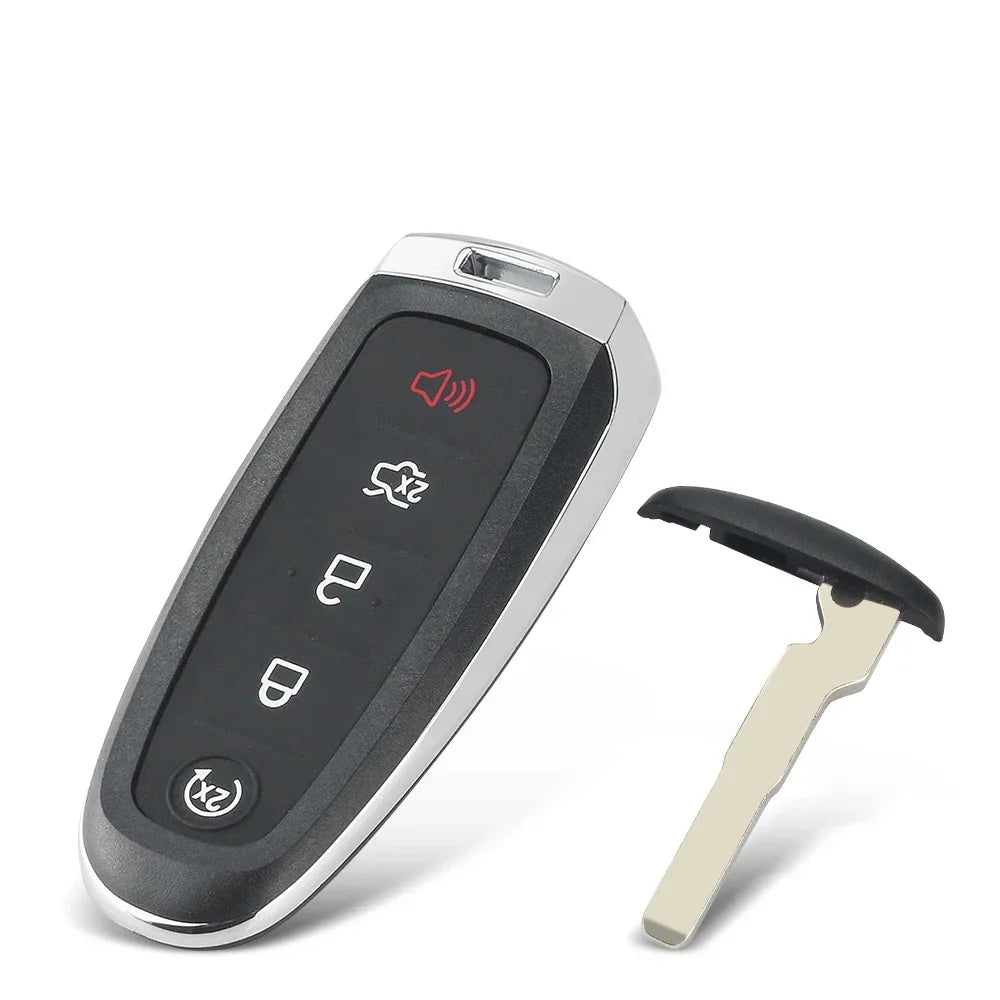 KEYYOU Fob For 2013-2019 Ford Escape Smart Prox Remote Key Shell Expedition 2015-2017 5 Buttons Blackbox Automotive Diagnostics