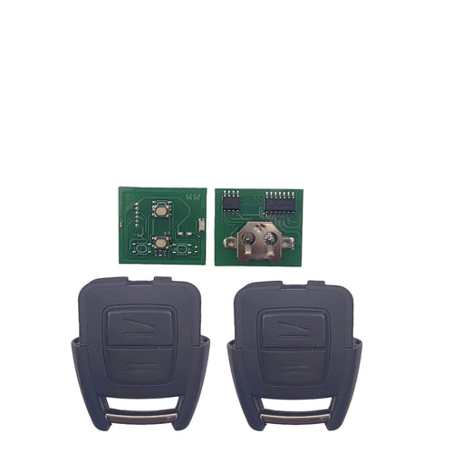 2PCS Car Remote Key PCB 93176615 315/433MHz For Opel Vauxhall Astra A/G Zafira A 200-2004 Holden For BOSCH TS 1998-2005 2Button Blackbox Automotive Diagnostics