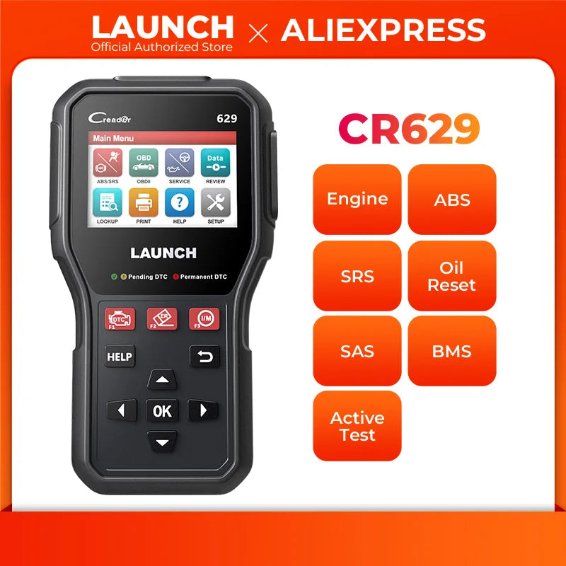 Launch Bidirectional Diagnostic Scanner