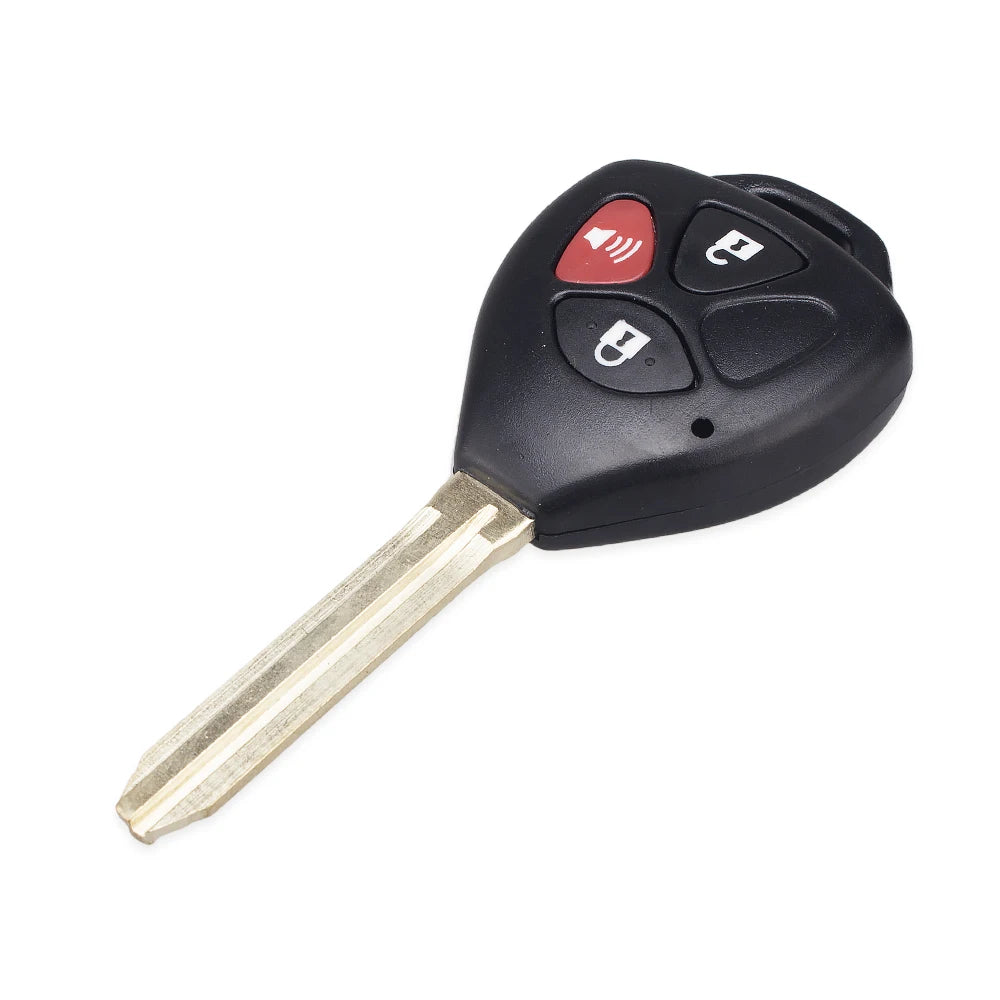 KEYYOU Uncut Replacement Plastic Remote Blank Keys For Toyota Camry 2007 2008 2009 2010 Avalon Corolla Matrix RAV4 Venza Yaris Blackbox Automotive Diagnostics