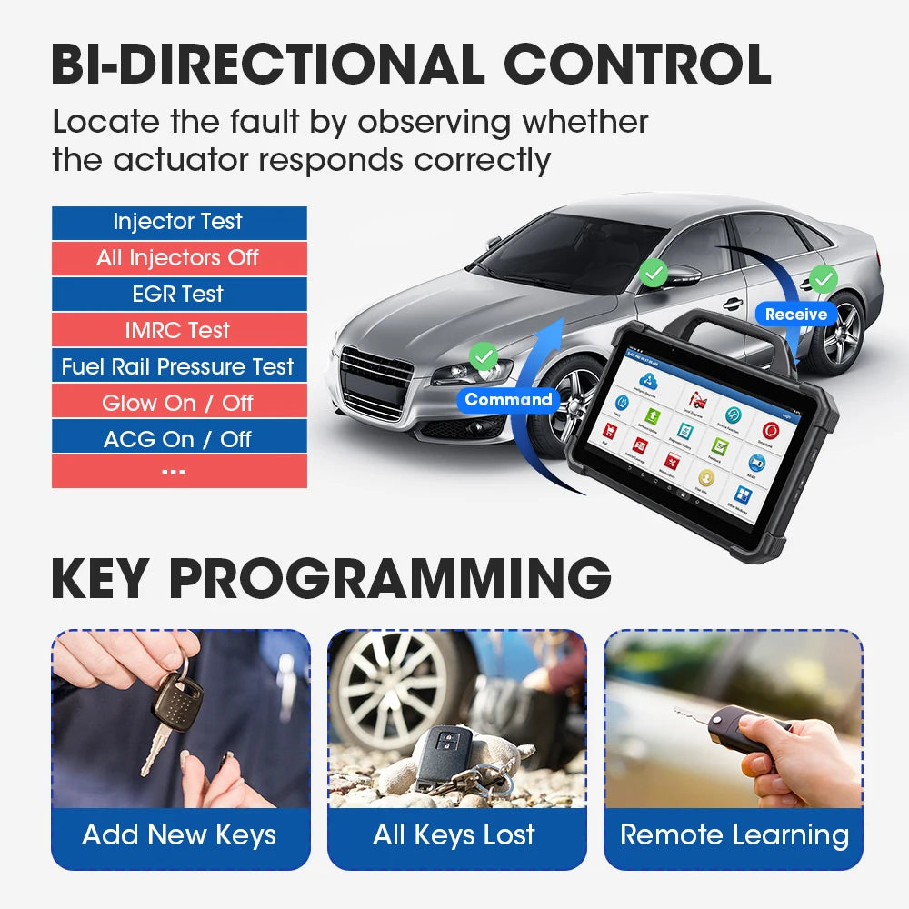 Launch Bidirectional Diagnostic Scanner