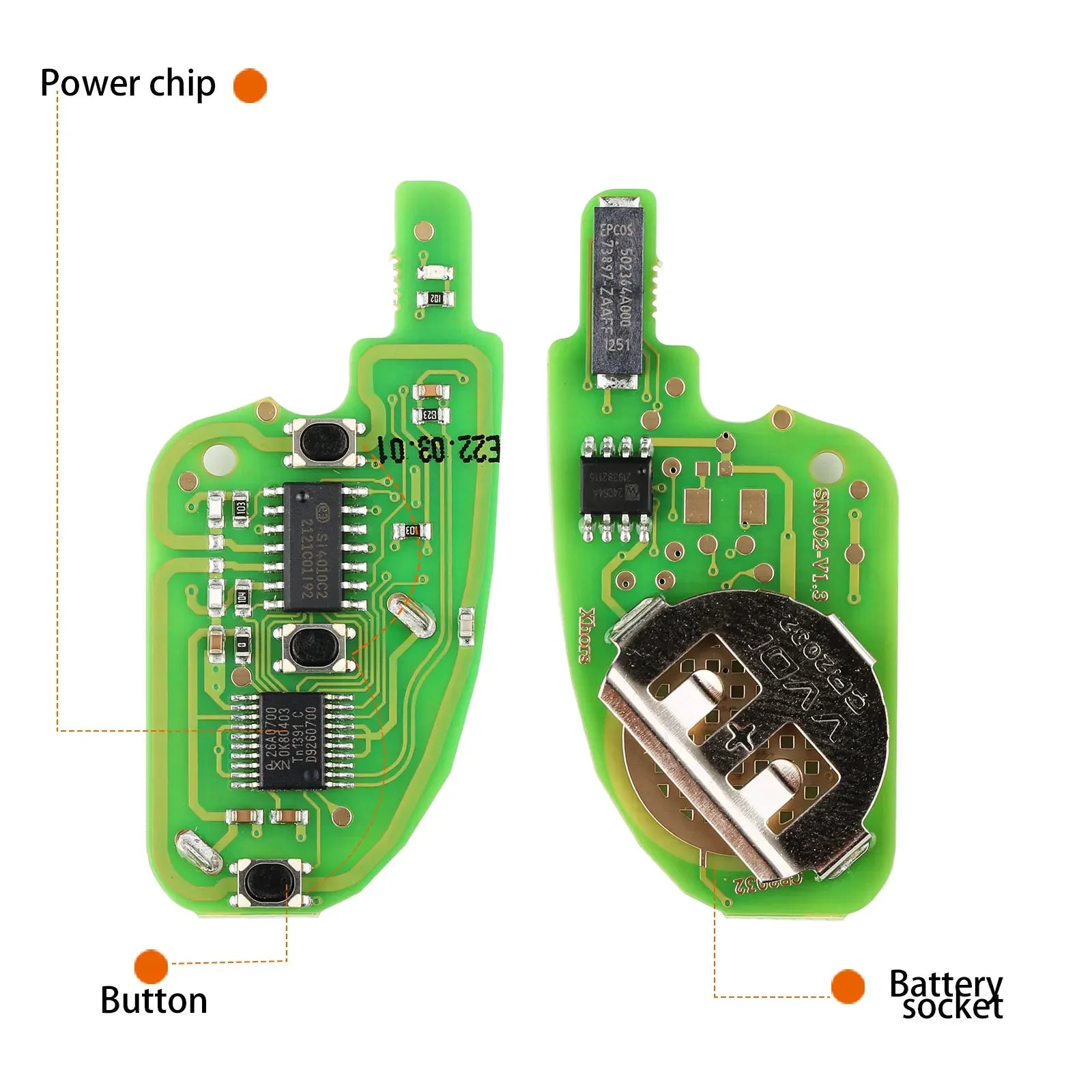Xhorse XNDS00EN Remote Key — Volkswagen — image 4