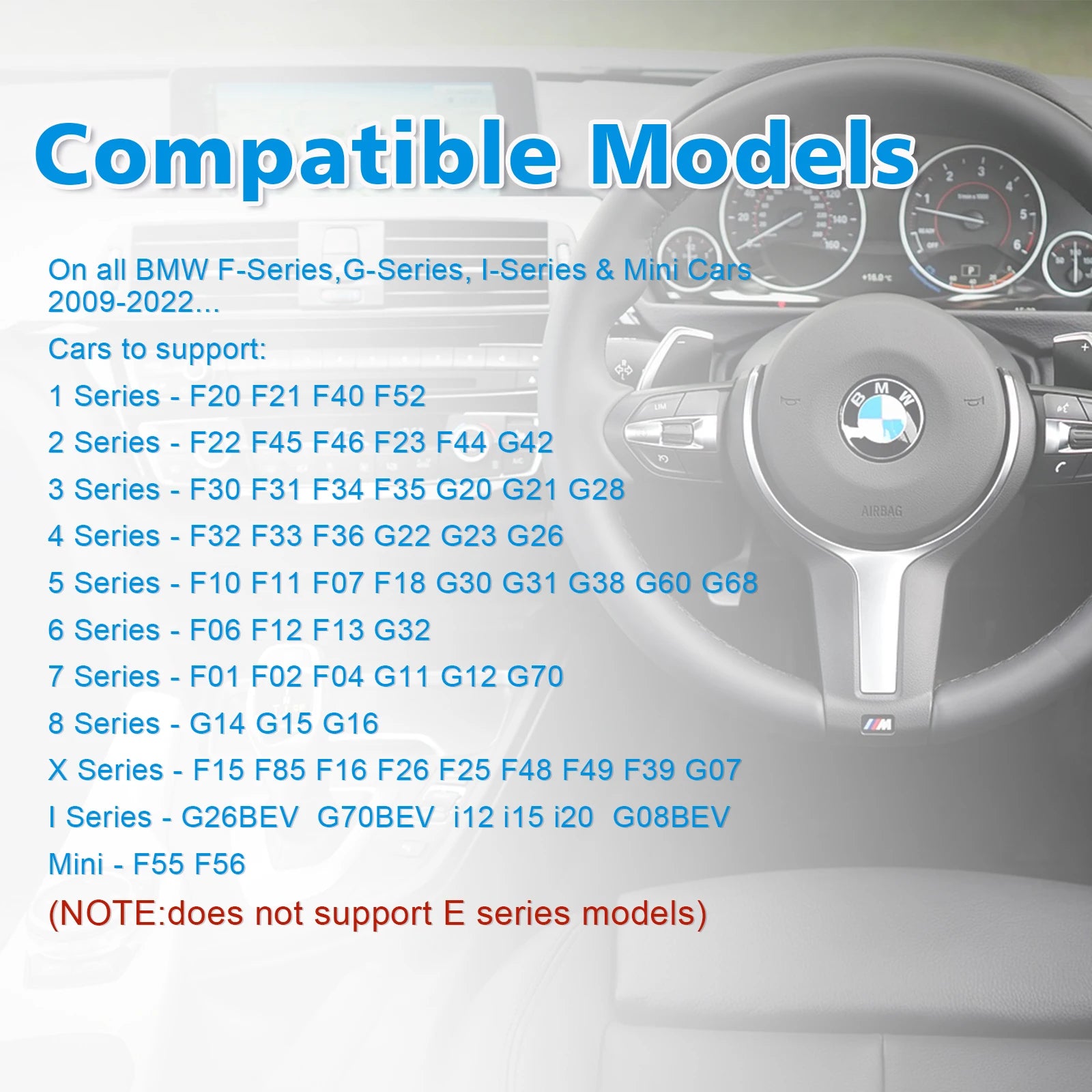 Enet Wifi Adapter for BMW F/G/I Series Obd2 Wifi CarPlay Compatible for BimmerCode,Bootmod3,MHD Work with iOS,Android Blackbox Automotive Diagnostics